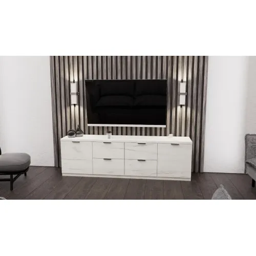 Тумба TV №6, Самоа Дымчатый, 2000/420/600