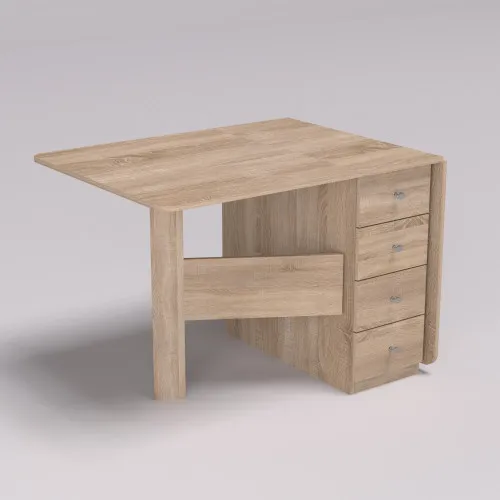 Стіл-тумба №5 Комбі, Дуб Сонома, 380х800х750