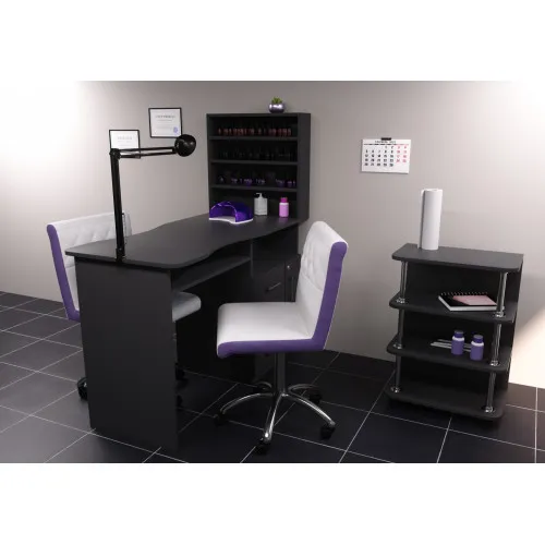 Тумба мобільна ТМ-3, Антрацит, 500/300/700