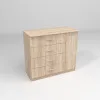 Комод Сабрина №2, Дуб Сонома, 1100/500/1000