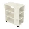 Тумба мобільна ТМ-5, Дуб Крафт Білий, 550/300/650