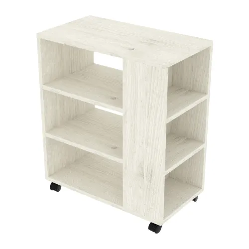 Тумба мобільна ТМ-5, Дуб Крафт Білий, 550/300/650