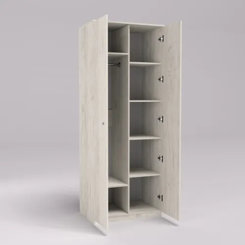 Шафа Favorit F-15, Дуб Крафт Біла, 800х530х2100