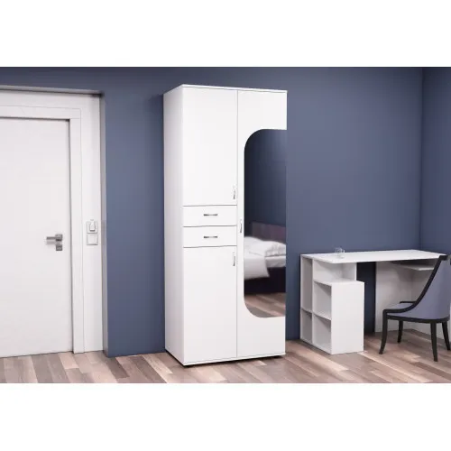 Прихожая ГКШ-2, Белый, 840/520/2100