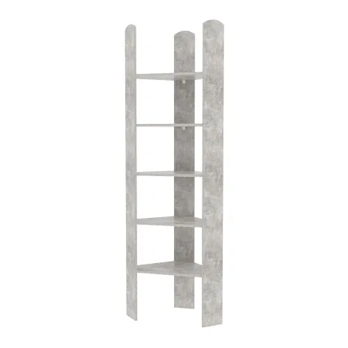 Стеллаж ОС-5 угловой, Бетон, 500/500/2000