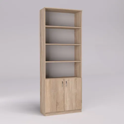 Тумба офисная ОС-2, Дуб Сонома, 800/340/2100