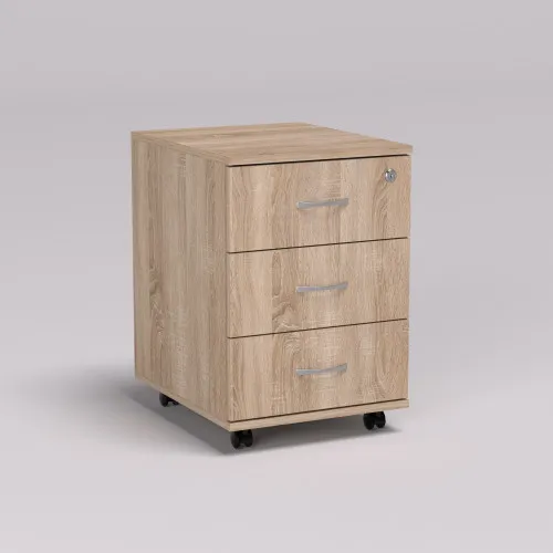 Тумба офисная ТМ-2, Дуб Сонома, 400/480/590