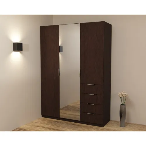 Шкаф Кристалл 2, Венге Магия, 1500х520х2100