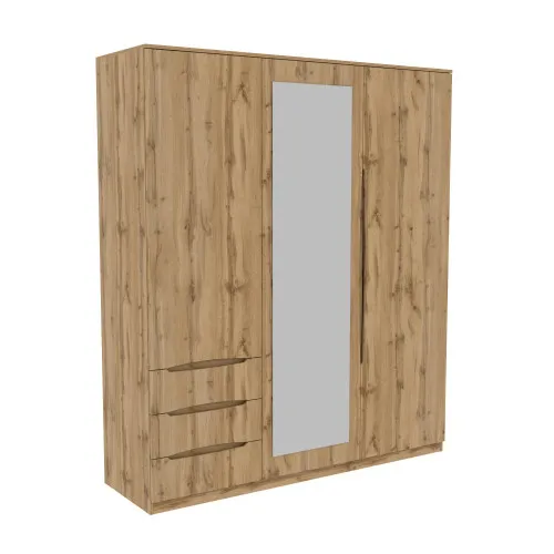 Шкаф Дельта 2, Дуб Аппалачи, 1800х550х2100