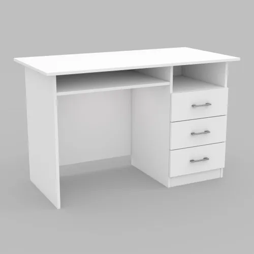 Стол офисный ОСП-2, Белый, 1200/600/760