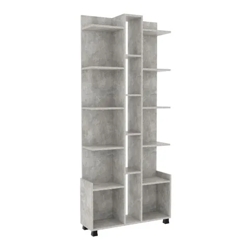 Тумба офисная ОС-6, Бетон, 820/250/1930