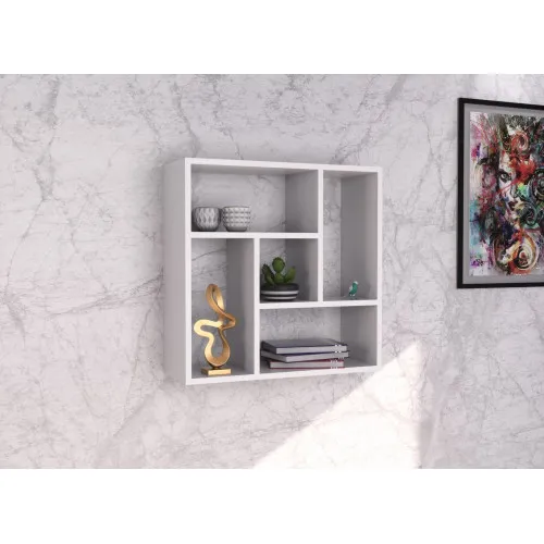 Полка навесная П-3, Белый, 610/230/610