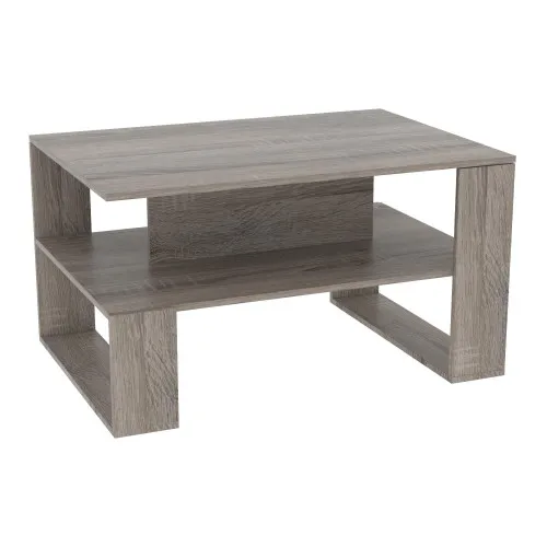 Стіл журнальний Квант №5, Дуб Сонома Трюфель, 1000/700/550