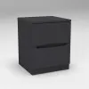 Тумба прикроватная Дельта, Антрацит, 400/400/500
