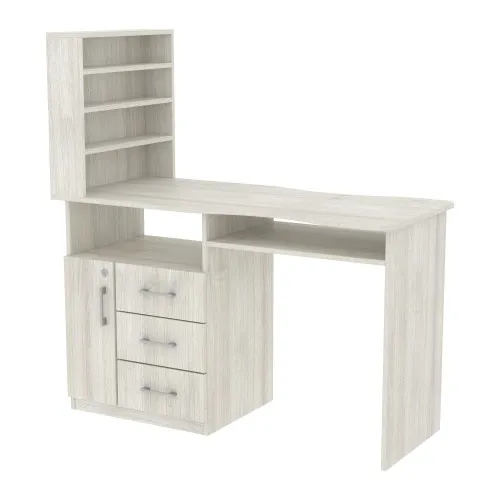 Стол маникюрный СМ-1, Дуб Шамоны Светлый, 1230/550/1264