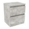 Тумба прикроватная V-4, Бетон, 400/350/500