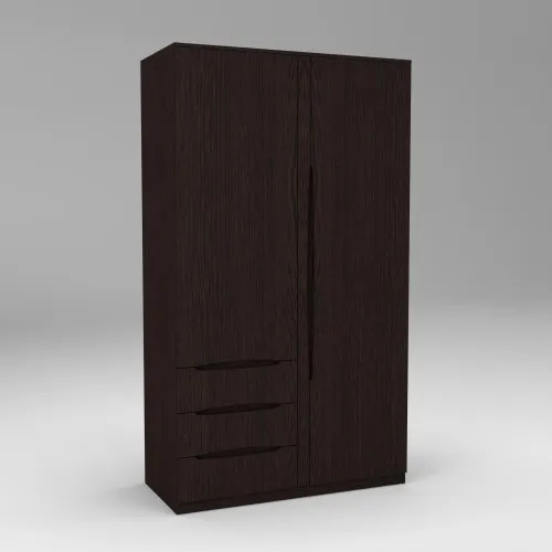 Шкаф Дельта 1, Венге Магия, 1200х550х2100