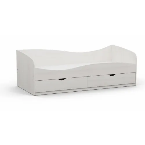 Кровать односпальная L-11, Дуб Шамони Светлый, 2030х937х680