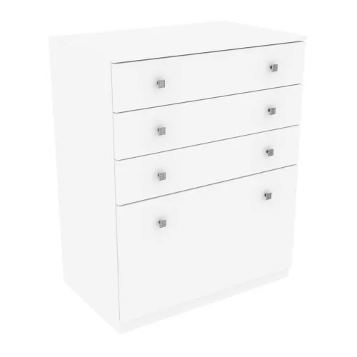 Комод Favorit F-1, Білий, 800/500/1000