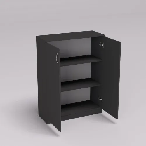 Тумба офисная ОСМ-2, Антрацит, 800/320/1080