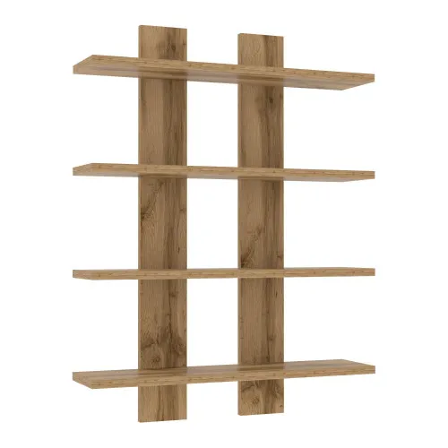 Полка навесная П-4, Дуб Аппалачи, 600/120/800