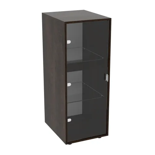 Пенал зі склом Hugo H-5, Дуб Конкордія, 420/520/1100