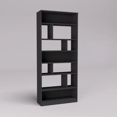 Стеллаж ОС-7, Антрацит, 900/350/2100