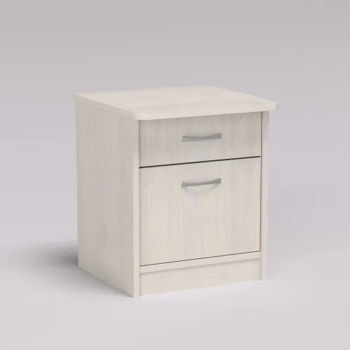 Тумба прикроватная Диана, Дуб Шамони Светлый, 400/400/470