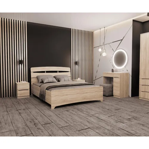 Шкаф Дельта 1, Дуб Сонома, 1200х550х2100