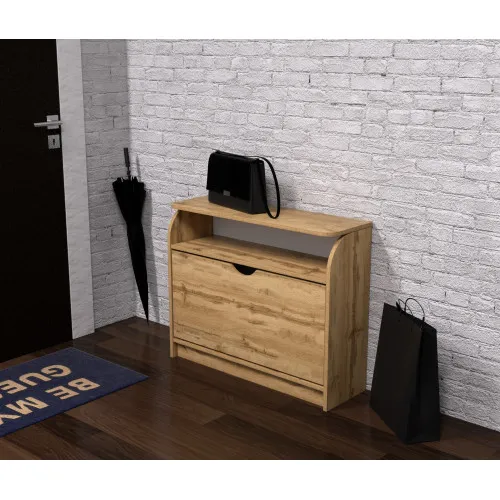 Тумба для обуви №3, Дуб Аппалачи, 800/250/650