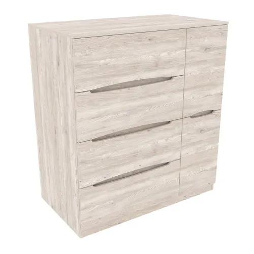 Комод Дельта №2, Дуб Самоа Димчастий, 1090/610/1200