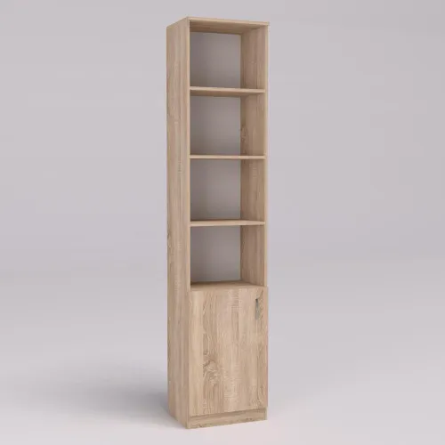 Пенал офісний ОПС-1, Дуб Сонома, 450/320/2100