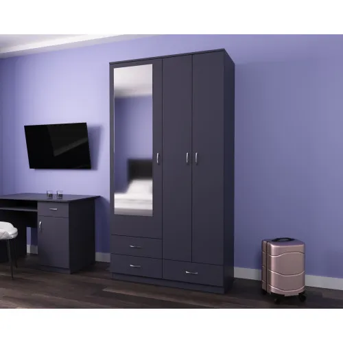 Прихожая ГКШ-8, Антрацит, 1120/480/2100