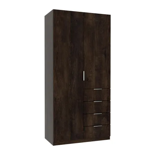 Шкаф Кристалл 1, Дуб Конкордия, 1000х520х2100