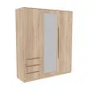 Шкаф Дельта 2, Дуб Сонома, 1800х550х2100