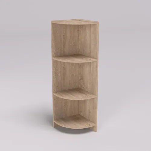 Тумба офисная ОКМ-1 угловая, Дуб Сонома, 320/320/1080