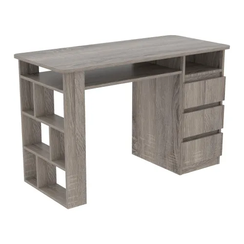 Стол маникюрный СМ-2, Дуб Сонома Трюфель, 1200/550/760