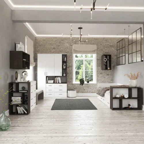 Полка приставная Т-10, Дуб Сонома Трюфель, 518/250/900