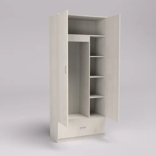 Прихожая ГКШ-5, Дуб Шамони Светлый, 900/430/2100