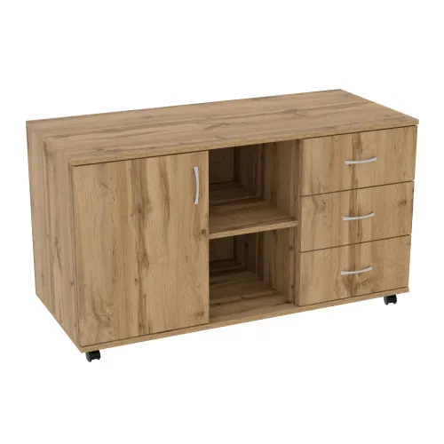 Тумба офисная ТМО-1, Дуб Аппалачи, 1100/480/620