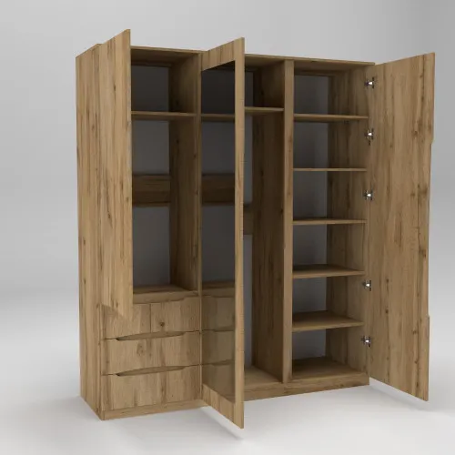 Шкаф Дельта 2, Дуб Аппалачи, 1800х550х2100