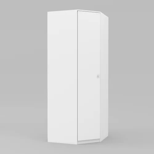 Тумба офісна F-2 кутова, Білий, 800/800/2100