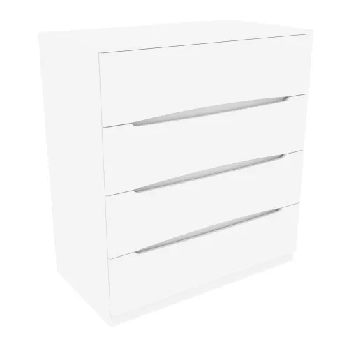 Комод Дельта №1, Білий, 1090/610/1200