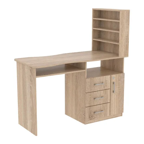 Стол маникюрный СМ-1, Дуб Сонома, 1230/550/1264