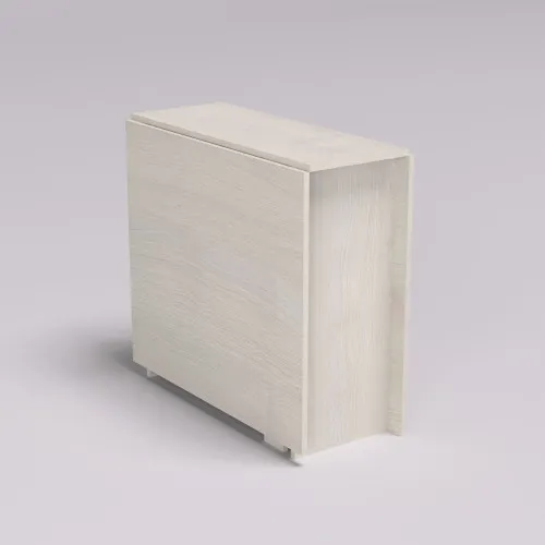 Стіл-тумба №1, Дуб Шамоні Світлий, 1750х800х750