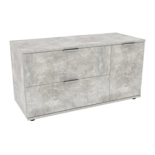 Тумба-комод в гостиную К-11, Бетон, 1000/425/530