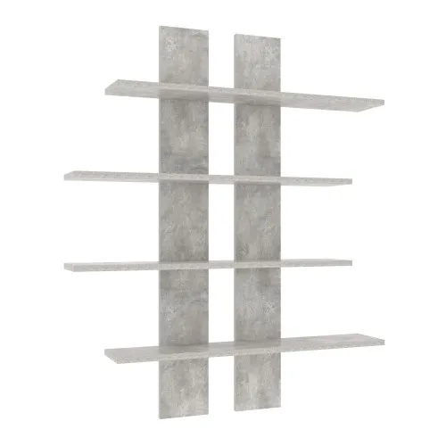 Полка навесная ПН-6, Бетон, 910/160/1100