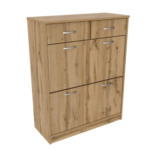 Тумба для обуви №2, Дуб Аппалачи, 800/350/1010