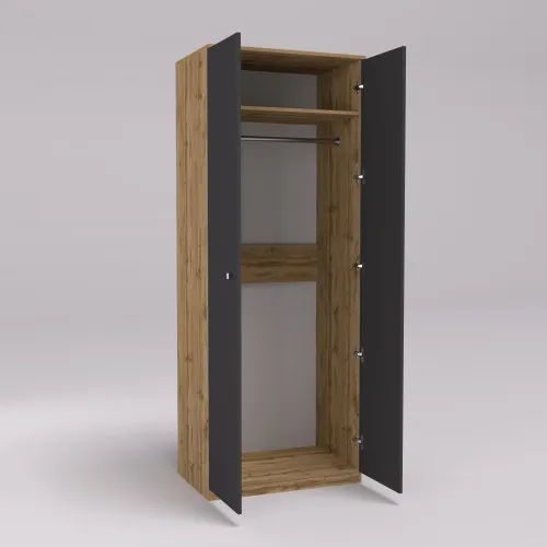 Шафа Favorit F-13, Дуб Аппалачі/Антрацит, 800х530х2100