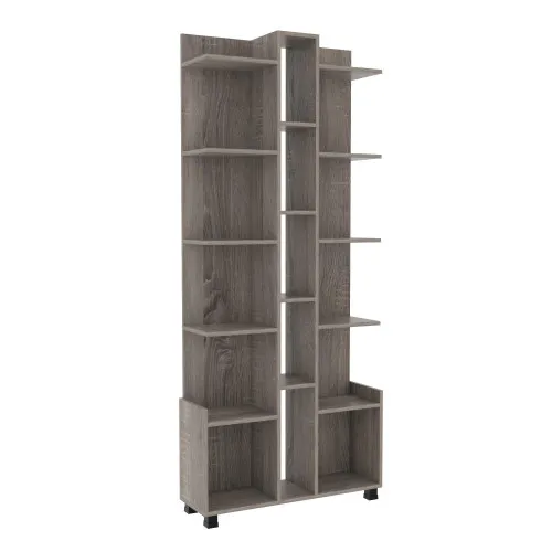 Тумба офисная ОС-6, Дуб Сонома Трюфель, 820/250/1930